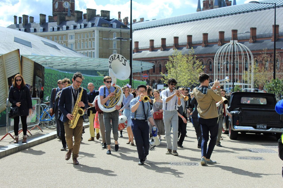 Euphonica Roaming Bands available to book for your event
